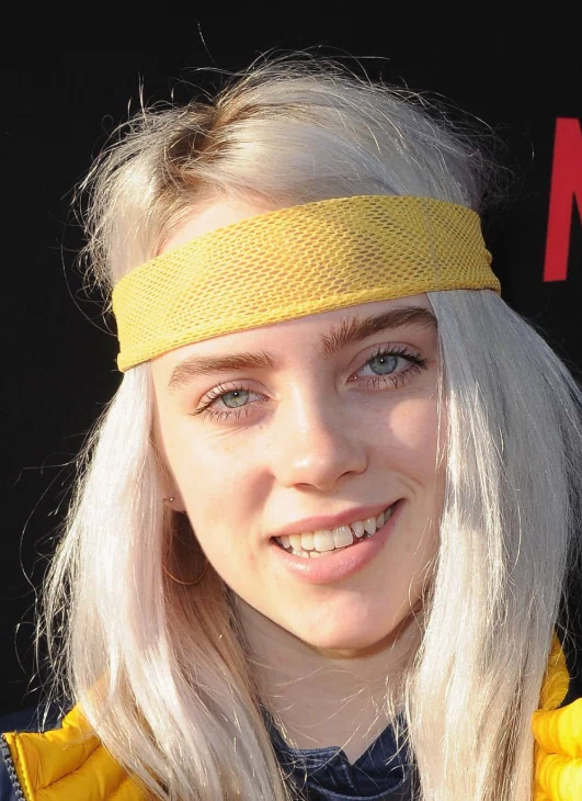 Billie Eilish before dental work